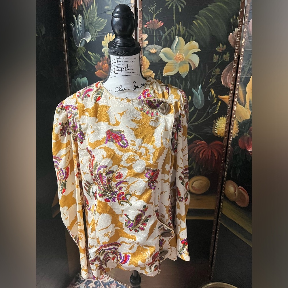 Vintage Jo Hannah York top by Joan Davis rare